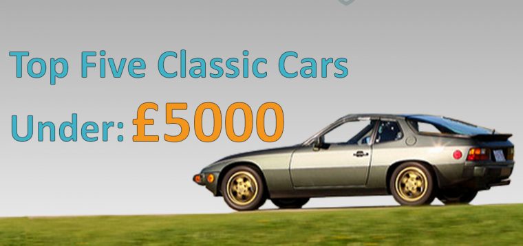 Top five classic cars under £5000