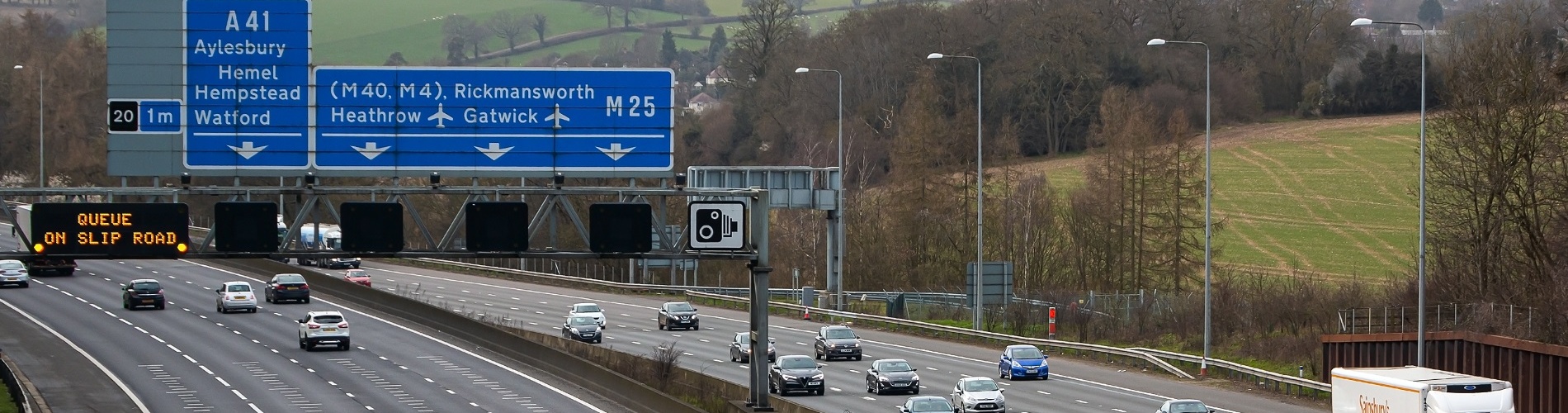 M1 smart motorway